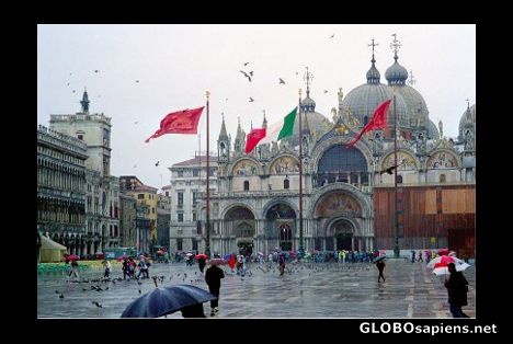 Postcard St Marks, Venice