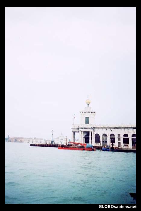 Postcard venetian bay