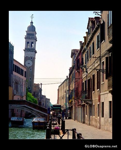 Postcard Castello, Venice