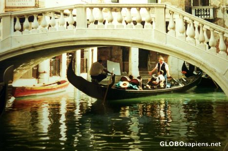 Postcard Gondola - Venice