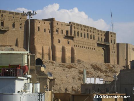 Postcard Erbil's citadel