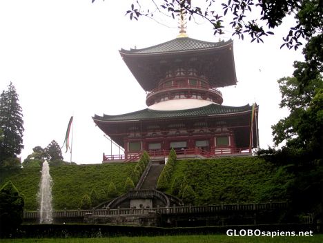 Postcard Pagoda of Peace