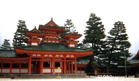 Postcard Heian Shrine
