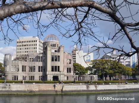 Postcard Hiroshima Site of the Atomic Bomb