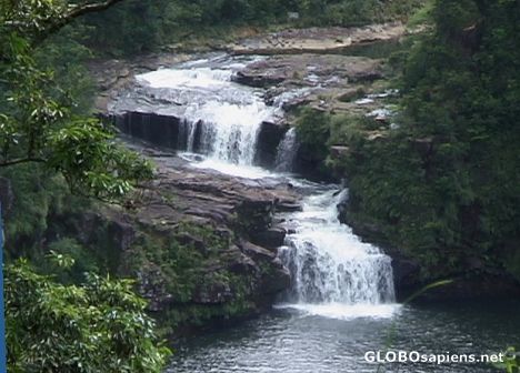 Postcard Waterfall on Iriomote Island