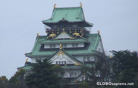 Postcard Osaka Castle