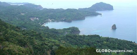 Postcard View from Kasa-yama