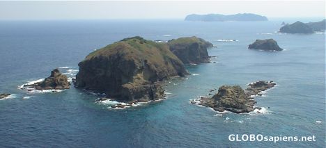 Postcard Rocky Islets od Haha-jima