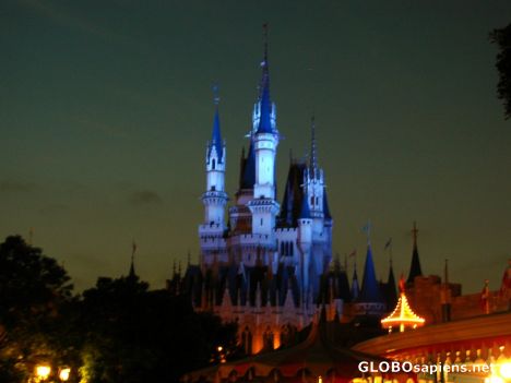 Postcard Tokyo Disneyland Castle