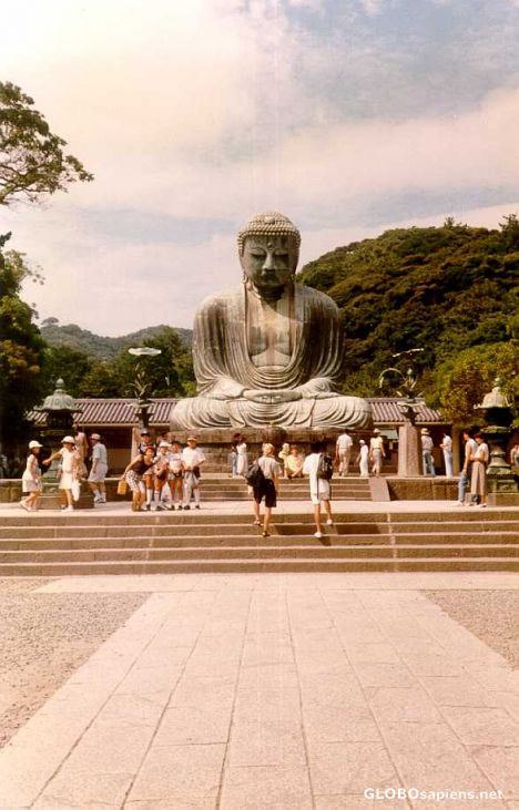 Postcard Kamakura Dai-Butsu (Great Buddha)