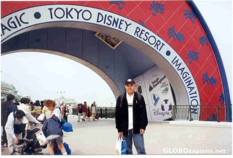Postcard Taken in Tokyo Disneyland