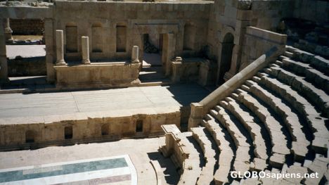 Postcard Jerash South Theatre