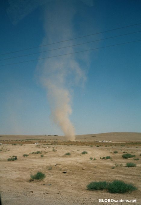 Postcard Sandstorm - near Mafraq