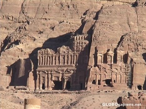 Postcard Tombs of Petra