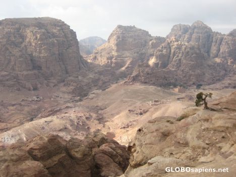 Postcard Mountains of Petra