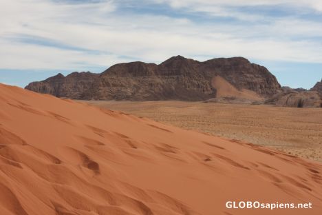 Postcard Red Sand Dune
