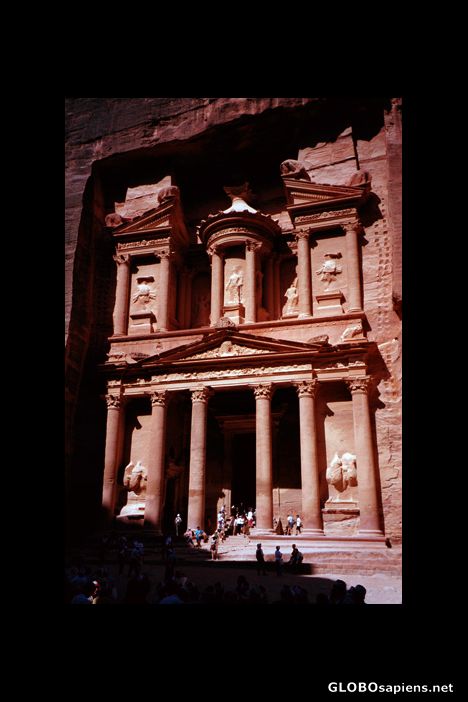 Postcard The Treasury Petra