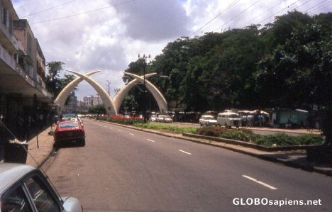 Postcard Mombasa Gate