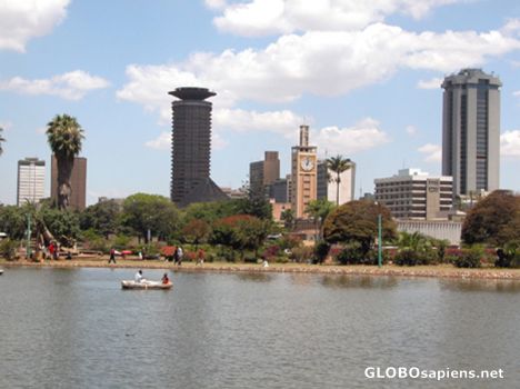 Postcard View of Nairobi.