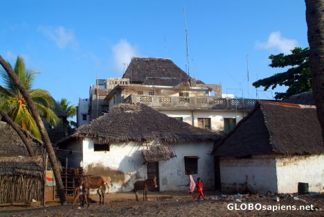 Postcard Lamu - a simple household