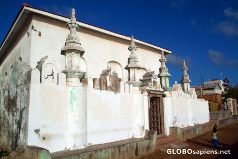 Postcard Lamu - small mosque