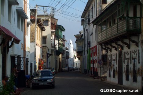 Postcard Mombasa - old town