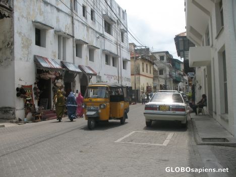 Postcard Old Town Mombasa