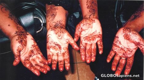 Postcard Henna