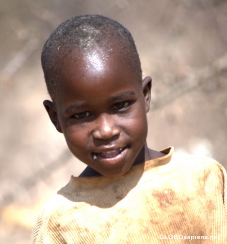 Postcard Samburu boy