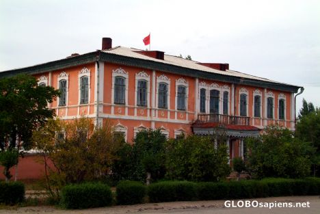 Postcard Karakol - Governmental House