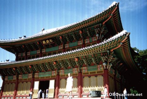 Postcard Changdokkung Palace