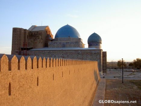 Postcard The Mausoleum in Turkistan