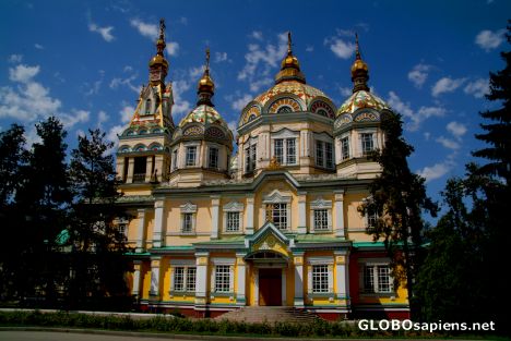 Postcard Almaty - Zenkov Cathedral