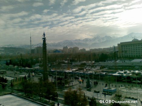 Postcard Kazakhstan Almaty