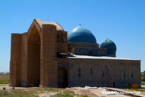 Postcard Turkistan - Khoja Ahmed Yasawi Mausoleum