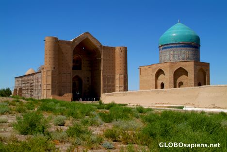 Postcard Turkistan - Kazakhstan's gem again