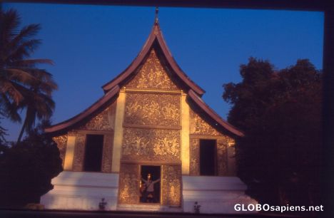 Postcard temple