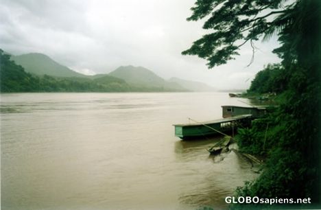Postcard mekong river