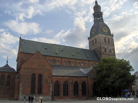 Postcard Riga's Cathedral