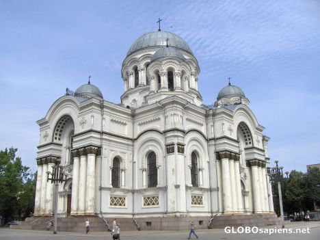 Postcard Kaunas Orthodox Church