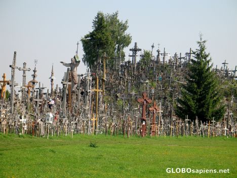 Postcard the hill of crosses