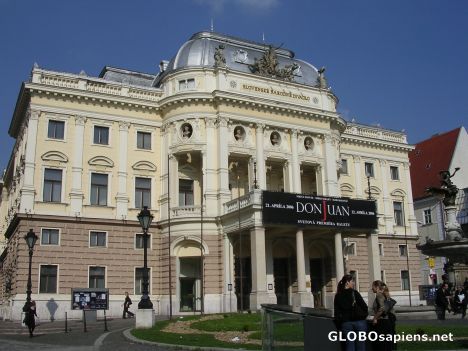 Postcard Slovak National Theatre