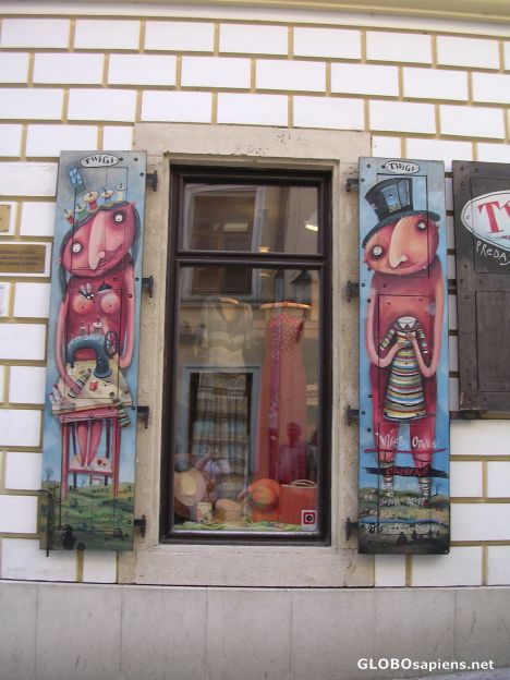 Postcard Shop in Bratislava