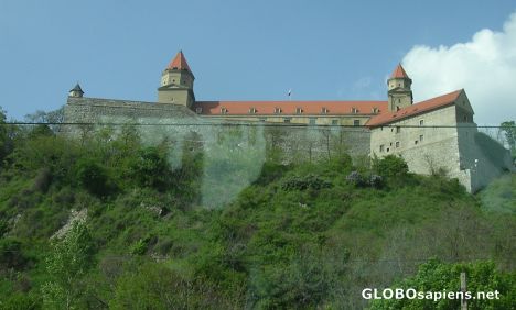 Postcard Bratislava Castle 2