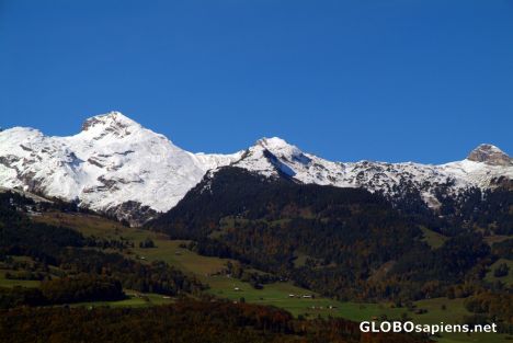 Postcard Vaduz - the spectacular views