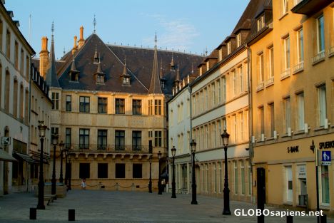 Postcard Luxembourg City - Palais Grand Ducal