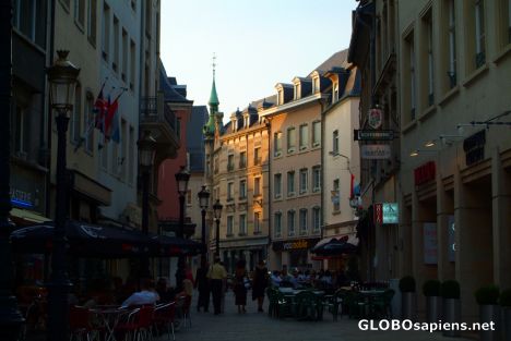 Postcard Luxembourg City - Old Town 1