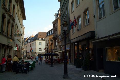 Postcard Luxembourg City - Old Town 2
