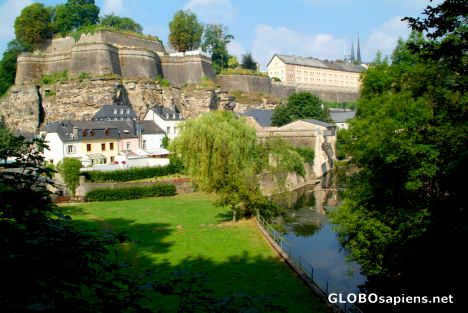 Postcard Luxembourg City - Citadelle du St-Espirit