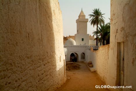 Postcard Ghadames - one of the old mosques